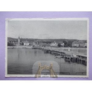Sopot, Zoppot, pier, circa 1940.