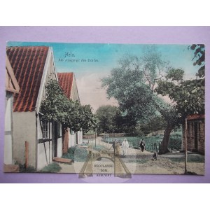 Hel, Hela, houses, ca. 1910