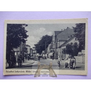 Ustka, Stolpmunde, Hitlerstrasse, ok. 1940
