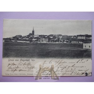 Kisielice k. Iława, panorama, 1903