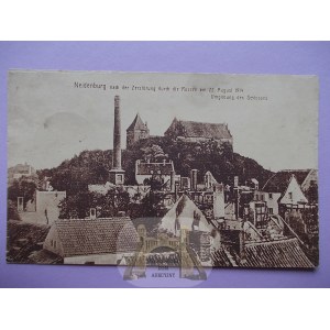 Nidzica, Neidenburg, hrad, 1915