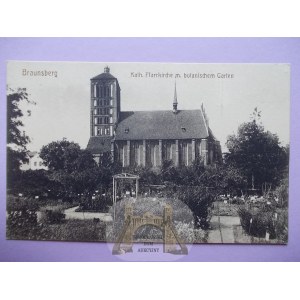 Braniewo, Braunsberg, kościół, ok. 1920
