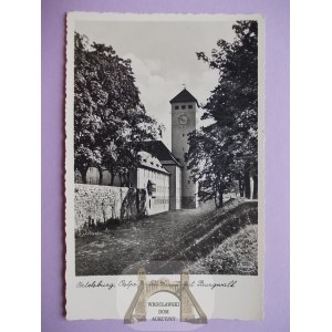 Szczytno, Ortelsburg, zamek, mury miejskie, ok. 1940