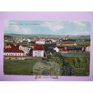 Kętrzyn, Rastenburg, panorama, 1915