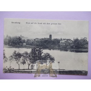 Mrągowo, Sensburg, panorama, ok. 1910