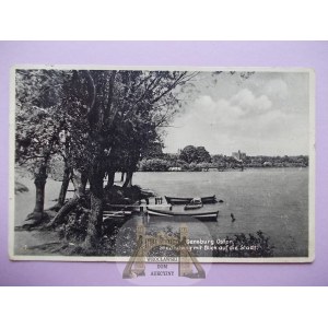 Mrągowo, Sensburg, jezero, 1934
