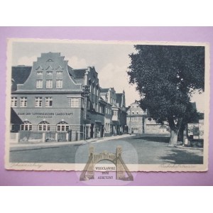 Pisz, Johannisburg, ulica Dworcowa, ok. 1925