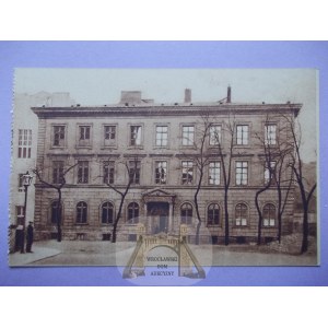 Warszawa, szkoła powszechna Zboru ewangelickiego, ulica Królewska, ok. 1930