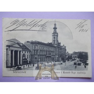 Warsaw, City Hall, 1901