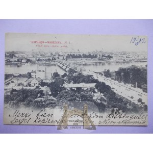Warsaw, general view, 1902