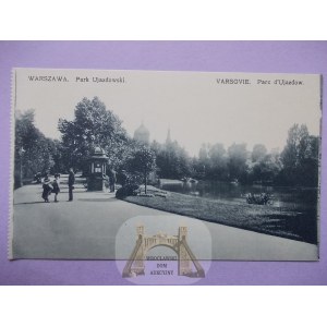 Warsaw, Ujazdowski Park, ca. 1910