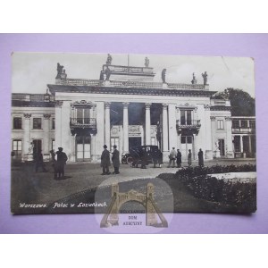 Warszawa, pałac w Łazienkach, fotograficzna, 1927