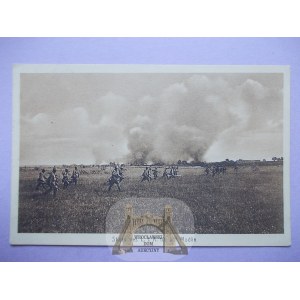 Modlin, assault by German troops, 1917