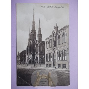 Płock, kościół, ok. 1915
