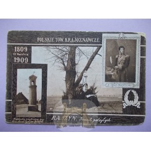 Raszyn, pomnik poległych, PTK, ok. 1910