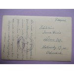 Bialystok, occupation, Theater, station stamp, circa 1940.