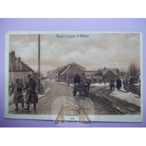 Kolno, street, 1916
