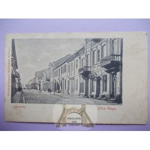 Łomża, ulica Długa, ok. 1902