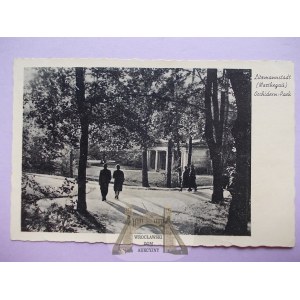 Łódź, okupacja, park, 1943