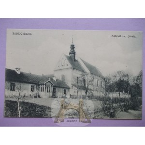 Sandomierz, Kościół św, Józefa, ok. 1910