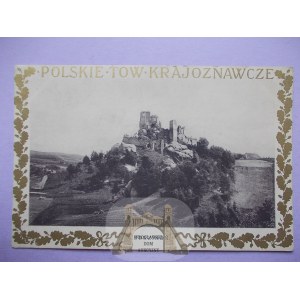 Odrzykoń k. Krosno, zamek, PTK, złocona, ok. 1910