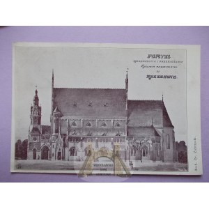 Rzeszów, projekt przebudowy kościoła, ok. 1910