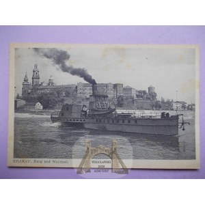 Krakow, Wawel Castle, ship, 1943