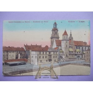 Cracow, Wawel Castle, cathedral church, ca. 1910