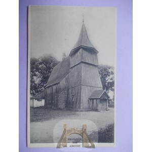 Libusza near Biecz, Gorlice, wooden church, 1915