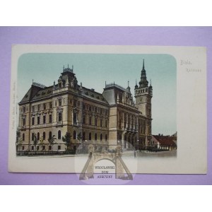 Bielsko - Biała, Ratusz w Białej, ok. 1900