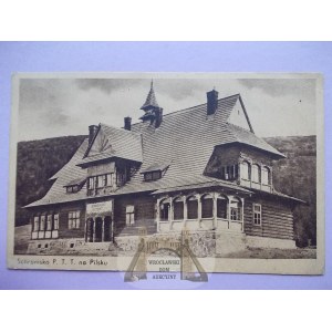 Beskidy Mountains, Pilsko, P.T.T. shelter, ca. 1930.