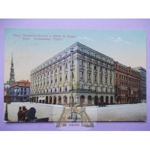Łotwa, Ryga, Riga, hotel de Rome, 1910