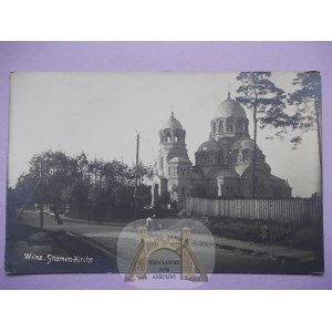 Litwa, Wilno, cerkiew, fotograficzna, 1916