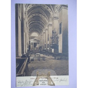 Lithuania, Vilnius, Cathedral, interior, 1917