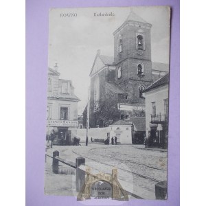 Litwa, Kowno, Kaunas, kościół, ok. 1915
