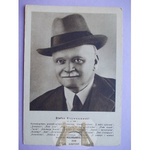 Současní polští spisovatelé, Stefan Krzywoszewski, 1933