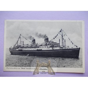 Ship - Pilsudski, ca. 1935