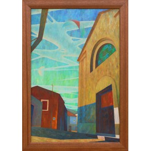 Serge VASILENDIUC (b. 1972), Cicerale, Piazza Chiesa, 2009