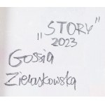 Gossia Zielaskowska (ur. 1983, Poznań), Story- dyptyk, 2023