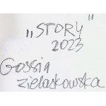 Gossia Zielaskowska (ur. 1983, Poznań), Story- dyptyk, 2023