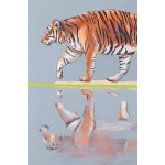 Aleksandra Lacheta (geb. 1992), Tiger Tiger, Burning Bright, 2023