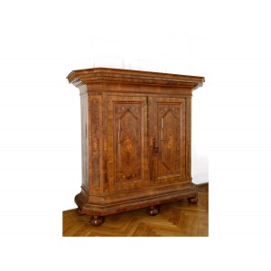 Courtly Baroque cabinet, German, Mid-18th century
