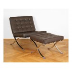 Barcelona Chair, 1990s/2000s version, Design by Ludwig Mies van der Rohe & Lilly Reich