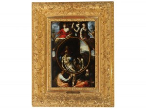 Giulio Romano, Rome 1499 - 1546 Mantua, Circle of, Lamentation of Christ in the Medallion