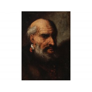 Master painter, Portrait of an elderly man, Italy