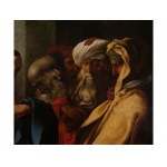Unknown painter, The cleansing of the temple, Flemish