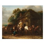 Barend Gael, Haarlem ca. 1620 - 1698, Attributed, At the tavern