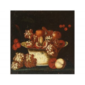 Tomas Hiepes, Valencia 1598 - 1674 Valencia, Circle, Fruit still life