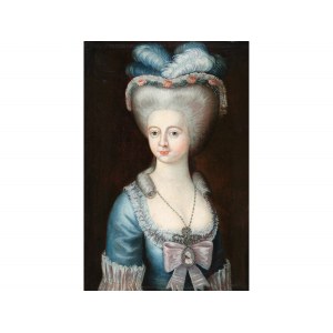Portrait of Princess Elisabeth Wilhelmine Luise of Württemberg, German, 18th century