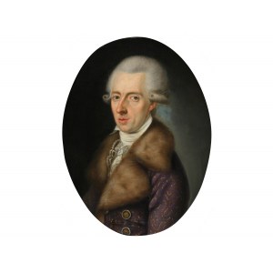 Unknown painter, Portrait of Charles of Rarrel, 2nd half of 18th century